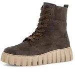 Gabor Schn&uuml;rboots Schn&uuml;rstiefelette mit gepolstertem Schaftrand, G-Weite...