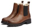 Tommy Jeans TJW CLEATED CHELSEA BOOTS WL Winterboots Blockabsatz, Stiefelette,
