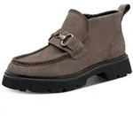 Tamaris Stiefelette Blockabsatz, Ankleboots in Loafer-Optik, mit Zierschnalle...