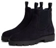 Tommy Hilfiger TH MONOGRAM SUEDE CHELSEA BOOT Chelseaboots Blockabsatz,...
