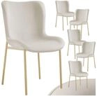 tectake Esszimmerstuhl Polsterstuhl, Belastbarkeit 120 kg, 54 x 62 x 90 cm...