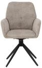 Venture Home Esszimmerstuhl 2er Set Manchi Esszimmerstuhl Armlehne braun. (2 St)