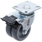 BGS Doppelrolle BGS Do it yourself Doppel-Lenkrolle mit Bremse &Oslash; 75 mm