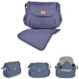 Cangaroo Wickeltasche Naomi (1-tlg), Wickelunterlage, Schultergurt,...