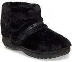 Crocs Unfurgettable Boot Winterboots Schlupfboots, Hausschuh mit Klettriemchen,