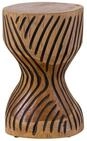 Massivmoebel24 Hocker UNIKA Teak Massivholz natur (Hocker, Massivholz 12 kg...