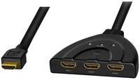 LogiLink Audio / Video Matrix-Switch LogiLink HD0040 Video-Switch HDMI