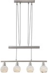 GLOBO LIGHTING LED-H&auml;ngeleuchte ELLIOTT, Leuchtmittel wechselbar, Warmwei&szlig;,