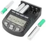 AccuCell Lady LR1 Size N NiMH Akku, Ladeadapter und LCD Ladeger&auml;t 200mAh Lades...