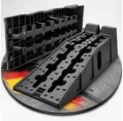 relaxdays Auffahrrampe PKW Auffahrrampe 2er Set 5t Traglast (2-St)