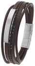 TOM TAILOR Lederarmband Schmuck Geschenk Edelstahl Leder