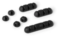 DURABLE Kabelbinder Kabel-Clip CAVOLINE&reg; CLIP MIX - sortiert, graphit,...
