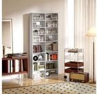 HOMCOM CD-Regal CD-St&auml;nder mit verstellbaren Regal B&uuml;cherregal Medienregal,...