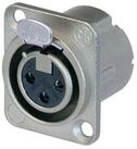 Neutrik Lautsprecherstecker, (NC3FD-LX Chassisbuchse Einbaubuchse Hochwertige