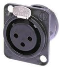 Neutrik Lautsprecherstecker, (NC3FDL-BAG-1 Chassisbuchse Einbaubuchse...