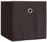 VCM Faltbox Boxas 2er Set B. 27 x T. 27 x H. 28 cm (Spar-Set, 2), Platzsparende