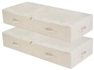 LuxusKollektion Unterbettkommode Unterbett Aufbewahrungsbox 2er Pack 100cm