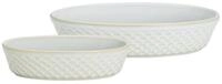 Ritzenhoff & Breker Auflaufform Kiruna Auflaufformen 2er Set, Steingut, (2-St)