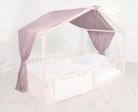 tiSsi&reg; Betthimmel tiSsi&reg; Baldachin Musselin f&uuml;r Hausbetten 120-140x200 cm
