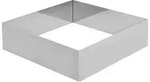 Schneider GmbH Backrahmen Edelstahl - quadratisch 18 cm x 18 cm x 5 cm