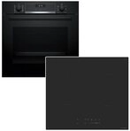 BOSCH Backofen-Set Einbauherd AirFry +keenberk PREMIUM&nbsp;Induktionskochfeld...