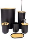 Intirilife Badaccessoire-Set, Set, 6 tlg., Zahnb&uuml;rstenbecher Seifenschale