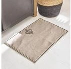 Mirabeau Badematte Badematte Rania beige, H&ouml;he 400 mm, 100% Baumwolle,...