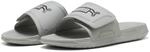 Badesandale PUMA "ROYALCAT COMFORT 2", Gr. 46, grau (gray echo, puma schwarz),