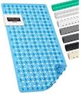 LuxusKollektion Badematte Badewannenmatte rutschfest BPAfrei Blau 89 x 40 cm