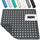 LuxusKollektion Duschmatte Duschmatte rutschfest Saugn&auml;pfen Dunkelgrau 53 x 53...