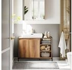SoBuy Waschbeckenunterschrank BZR63, Waschtischunterschrank Badezimmer...