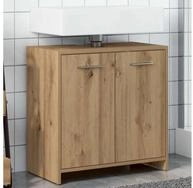 vidaXL Badm&ouml;bel-Set vidaXL Waschbeckenunterschrank Artisan-Eiche 60x33x60 cm