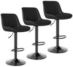 LuxusKollektion Barhocker Barhocker Drehbar Lehne H&ouml;henverstellbar PU Leder...