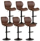LuxusKollektion Barhocker Barhocker 360Drehstuhl H&ouml;henverstellbar PU Kunstleder