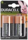 Duracell Duracell Recharge Akku HR20 Mono LR20 NiMH 3000mAh 2er Blister Akku...