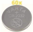 VARTA 60x Varta Lithium 3V CR2032-P Bulk 3V/220mA lose CR 2032 Knopfzelle
