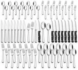 LuxusKollektion Besteck-Set Besteck Set 72teilig Edelstahl Steakmesser...