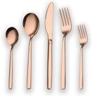 LuxusKollektion Besteck-Set Besteckset 30tlg Titanium Ros&eacute; vergoldet Service6...