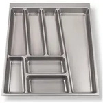 SO-TECH&reg; Besteckeinsatz ORGA-BOX&reg; II Besteckeinsatz silbergrau, f&uuml;r Nobilia