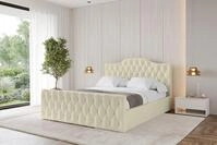 ALTDECOR Polsterbett FALIO-Z (Polsterbett mit Bettkasten und Lattenrost,...