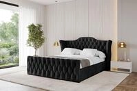 ALTDECOR Polsterbett ZORAN-Z (Polsterbett mit Bettkasten und Lattenrost,...