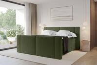ALTDECOR Boxspringbett EVON KING Zanozek (Multipocket-Matratze H4, H3 Matratze
