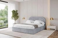 ALTDECOR Polsterbett LERAY (Polsterbett mit Bettkasten und Lattenrost, Boxbett...