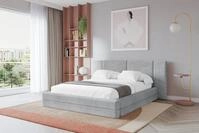 ALTDECOR Polsterbett TEVO (Polsterbett mit Bettkasten und Lattenrost, Boxbett...