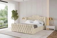 ALTDECOR Polsterbett ZORAN-Z (Polsterbett mit Bettkasten und Lattenrost,...