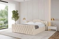 ALTDECOR Polsterbett ZORAN-Z-v1 (Polsterbett mit Bettkasten und Lattenrost,...