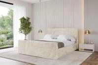 ALTDECOR Polsterbett ALOVA-Z (Polsterbett mit Bettkasten und Lattenrost,...