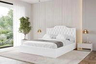 ALTDECOR Polsterbett FALIO (Polsterbett mit Bettkasten und Lattenrost, Boxbett...