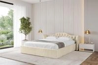 ALTDECOR Polsterbett ZORAN-v1 (Polsterbett mit Bettkasten und Lattenrost,...