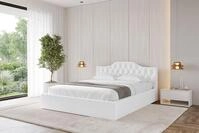 ALTDECOR Polsterbett FALIO-v1 (Polsterbett mit Bettkasten und Lattenrost,...